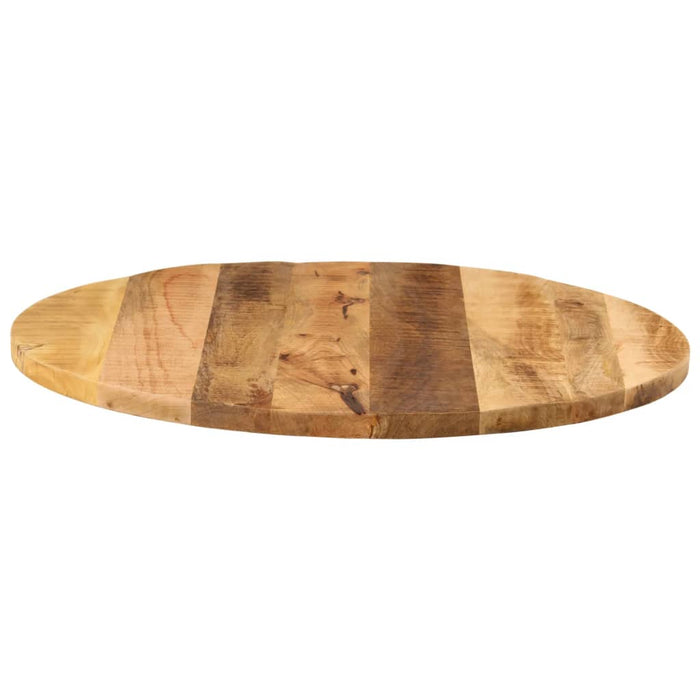 Blat de masă rotund, Ø 70x1,5 cm, lemn masiv de mango brut - WALTI WALTI