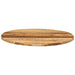 Blat de masă rotund, Ø 80x2,5 cm, lemn masiv de mango brut - WALTI WALTI