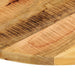 Blat de masă rotund, Ø 90x2,5 cm, lemn masiv de mango brut - WALTI WALTI