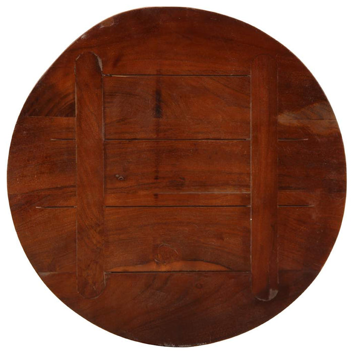 Blat de masă rotund, Ø 40x2,5 cm, lemn masiv reciclat - WALTI WALTI