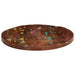 Blat de masă rotund, Ø 50x1,5 cm, lemn masiv reciclat - WALTI WALTI