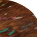 Blat de masă rotund, Ø 50x1,5 cm, lemn masiv reciclat - WALTI WALTI