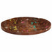 Blat de masă rotund, Ø 50x2,5 cm, lemn masiv reciclat - WALTI WALTI