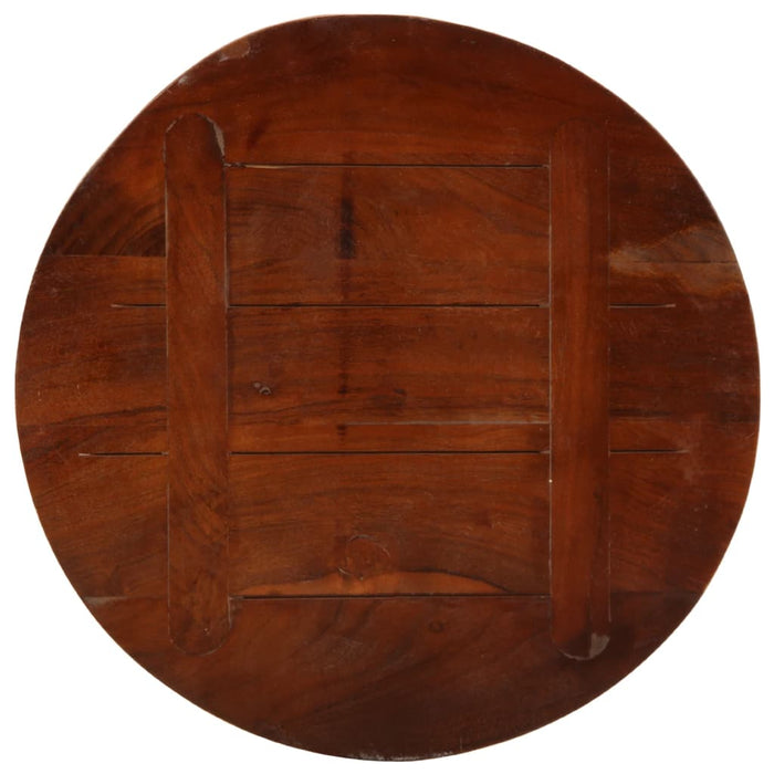 Blat de masă rotund, Ø 60x1,5 cm, lemn masiv reciclat - WALTI WALTI