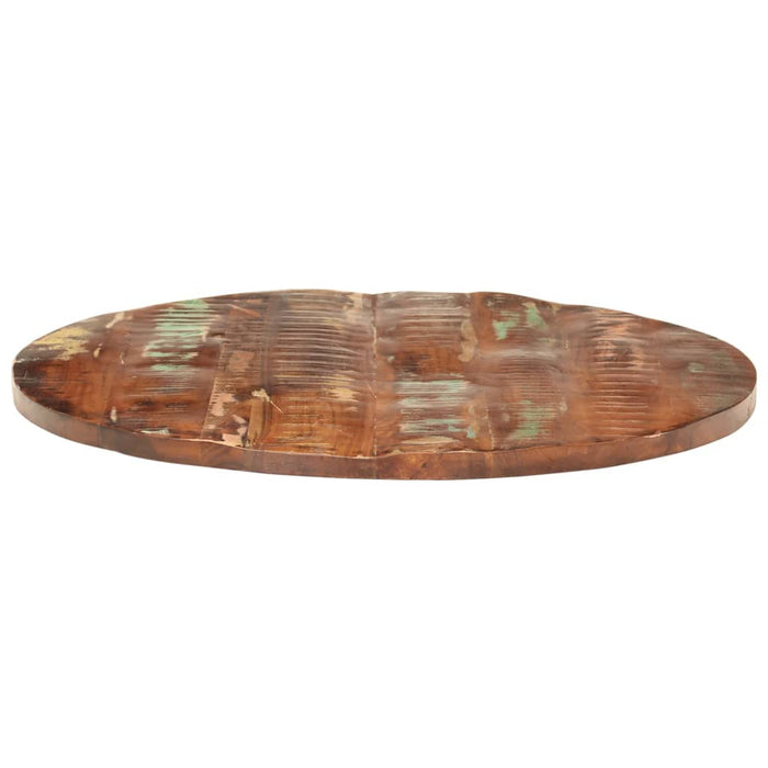 Blat de masă rotund, Ø 70x3,8 cm, lemn masiv reciclat WALTI