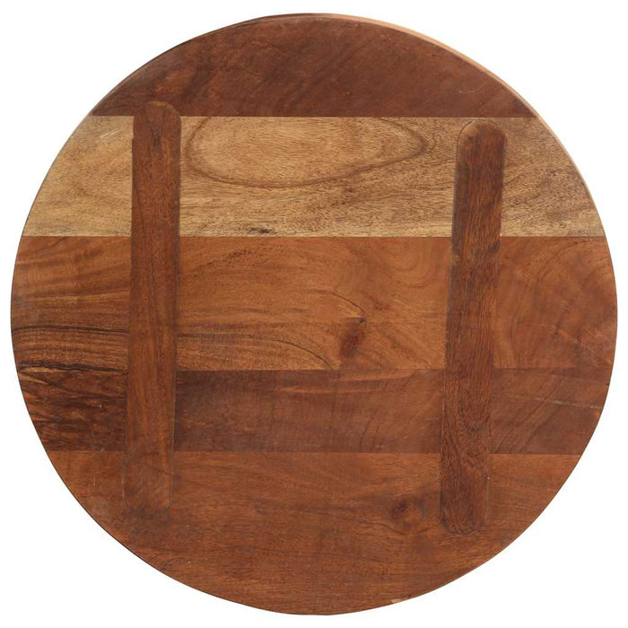 Blat de masă rotund, Ø 40x3,8 cm, lemn masiv reciclat - WALTI WALTI