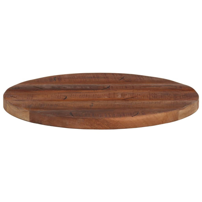 Blat de masă rotund, Ø 50x3,8 cm, lemn masiv reciclat - WALTI WALTI