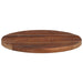 Blat de masă rotund, Ø 50x3,8 cm, lemn masiv reciclat - WALTI WALTI