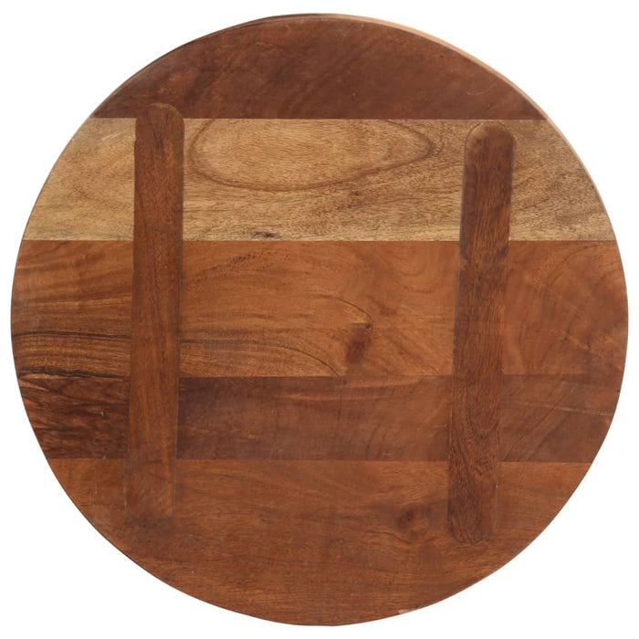 Blat de masă rotund, Ø 50x3,8 cm, lemn masiv reciclat - WALTI WALTI
