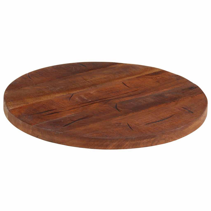 Blat de masă rotund, Ø 60x2,5 cm, lemn masiv reciclat - WALTI WALTI
