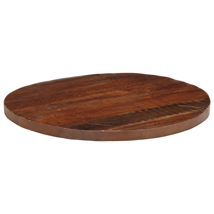 Blat de masă rotund, Ø 70x2,5 cm, lemn masiv reciclat WALTI