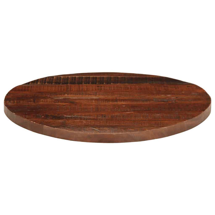 Blat de masă rotund, Ø 70x2,5 cm, lemn masiv reciclat WALTI