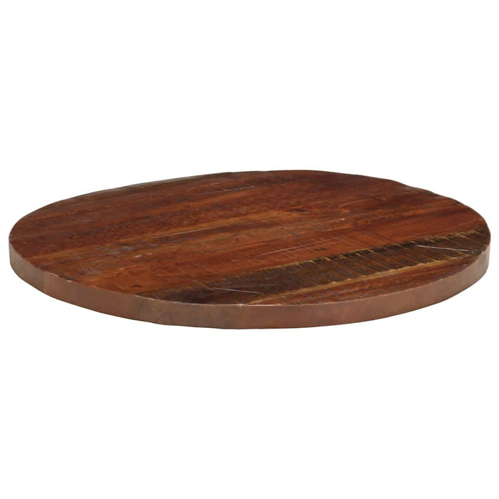 Blat de masă rotund, Ø 70x3,8 cm, lemn masiv reciclat - WALTI WALTI