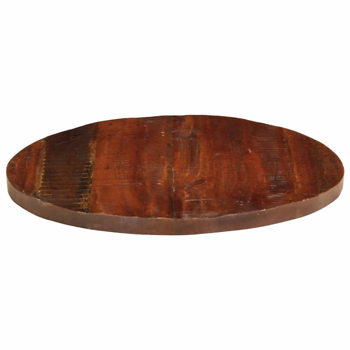Blat de masă rotund, Ø 80x3,8 cm, lemn masiv reciclat WALTI