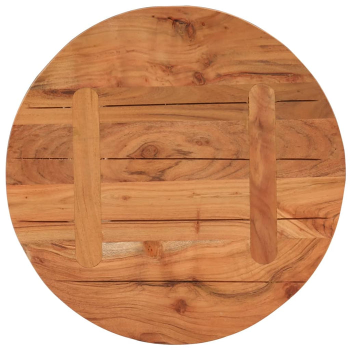 Blat de masă rotund, Ø60x3,8 cm, lemn masiv de acacia - WALTI WALTI