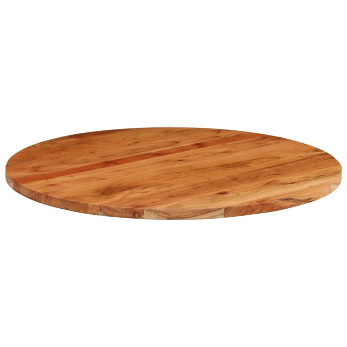 Blat de masă rotund, Ø70x3,8 cm, lemn masiv de acacia - WALTI WALTI