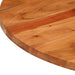Blat de masă rotund, Ø80x2,5 cm, lemn masiv de acacia - WALTI WALTI