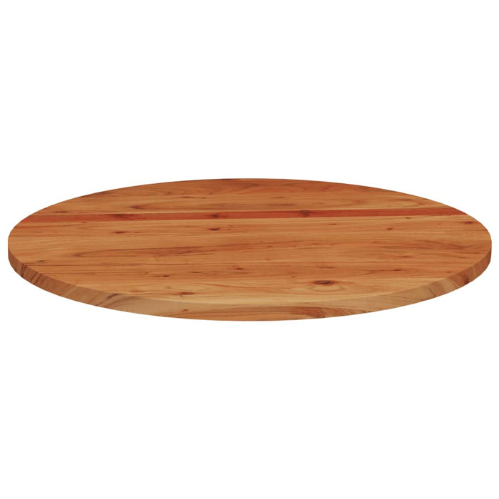 Blat de masă rotund, Ø80x3,8 cm, lemn masiv de acacia - WALTI WALTI
