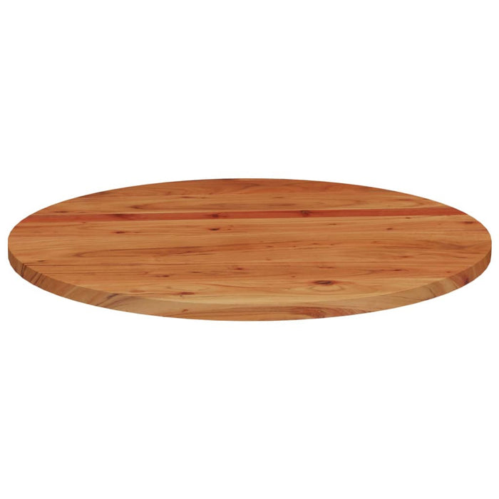 Blat de masă rotund, Ø90x2,5 cm, lemn masiv de acacia - WALTI WALTI