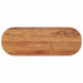 Blat de masă oval, 110x40x2,5 cm, lemn masiv de acacia - WALTI WALTI