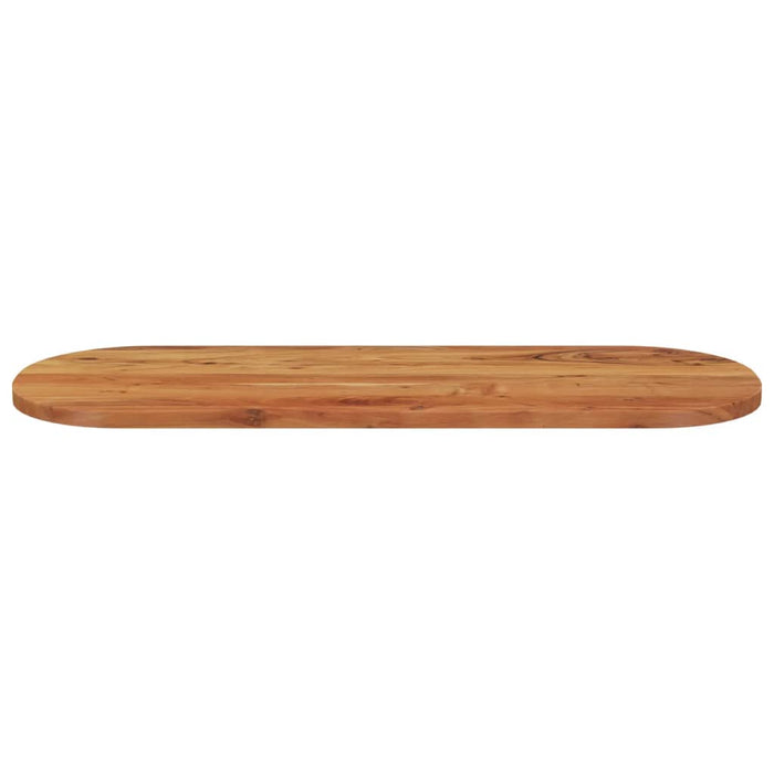 Blat de masă oval, 110x40x2,5 cm, lemn masiv de acacia - WALTI WALTI