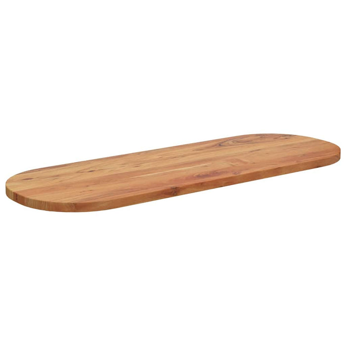 Blat de masă oval, 140x50x2,5 cm, lemn masiv de acacia WALTI