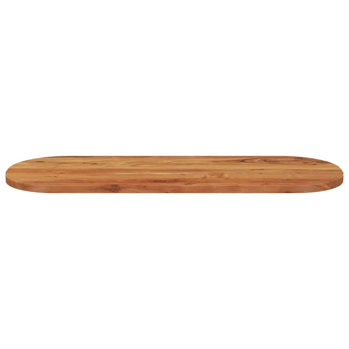 Blat de masă oval, 140x50x2,5 cm, lemn masiv de acacia WALTI