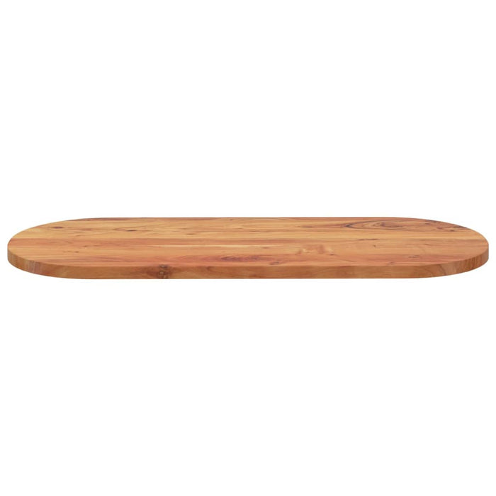 Blat de masă oval, 140x60x2,5 cm, lemn masiv de acacia - WALTI WALTI