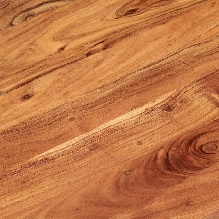 Blat de masă oval, 90x40x3,8 cm, lemn masiv de acacia - WALTI WALTI