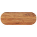 Blat de masă oval, 110x40x3,8 cm, lemn masiv de acacia - WALTI WALTI