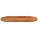 Blat de masă oval, 100x50x3,8 cm, lemn masiv de acacia - WALTI WALTI