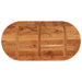 Blat de masă oval, 100x50x3,8 cm, lemn masiv de acacia - WALTI WALTI