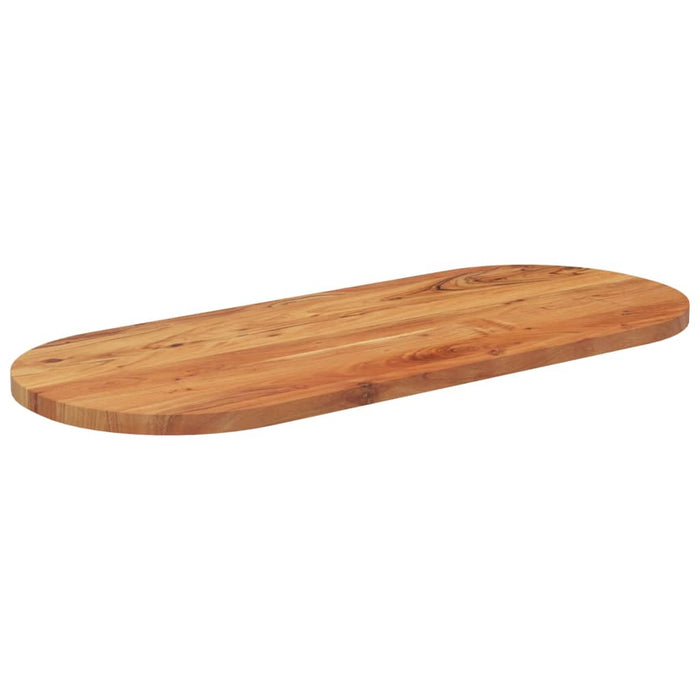 Blat de masă oval, 120x50x3,8 cm, lemn masiv de acacia - WALTI WALTI