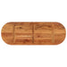 Blat de masă oval, 140x50x3,8 cm, lemn masiv de acacia - WALTI WALTI