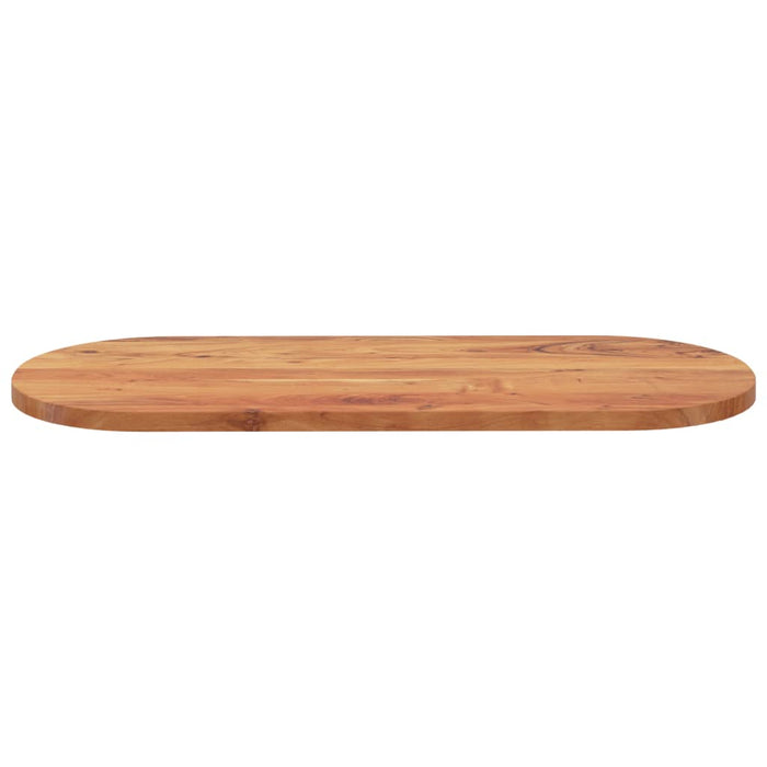 Blat de masă oval, 140x60x3,8 cm, lemn masiv de acacia - WALTI WALTI