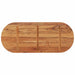 Blat de masă oval, 140x60x3,8 cm, lemn masiv de acacia - WALTI WALTI