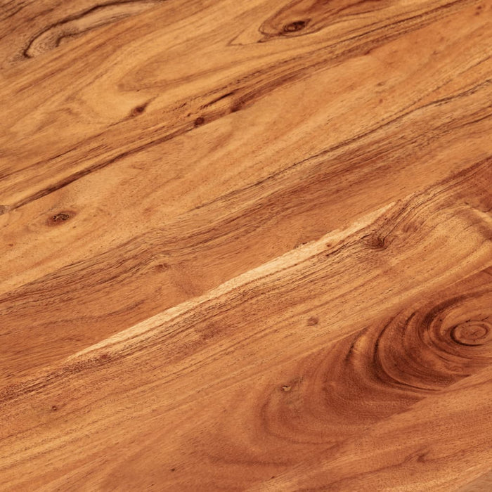 Blat de masă oval, 140x60x3,8 cm, lemn masiv de acacia - WALTI WALTI