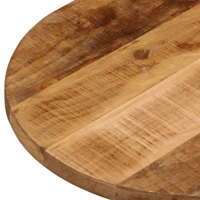 Blat de masă oval, 80x40x2,5 cm, lemn masiv mango brut - WALTI WALTI