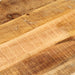 Blat de masă oval, 110x40x3,8 cm, lemn masiv mango brut - WALTI WALTI