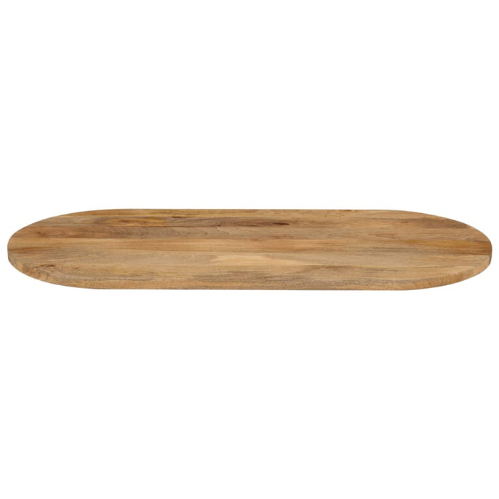 Blat de masă oval, 90x40x2,5 cm, lemn masiv de mango WALTI