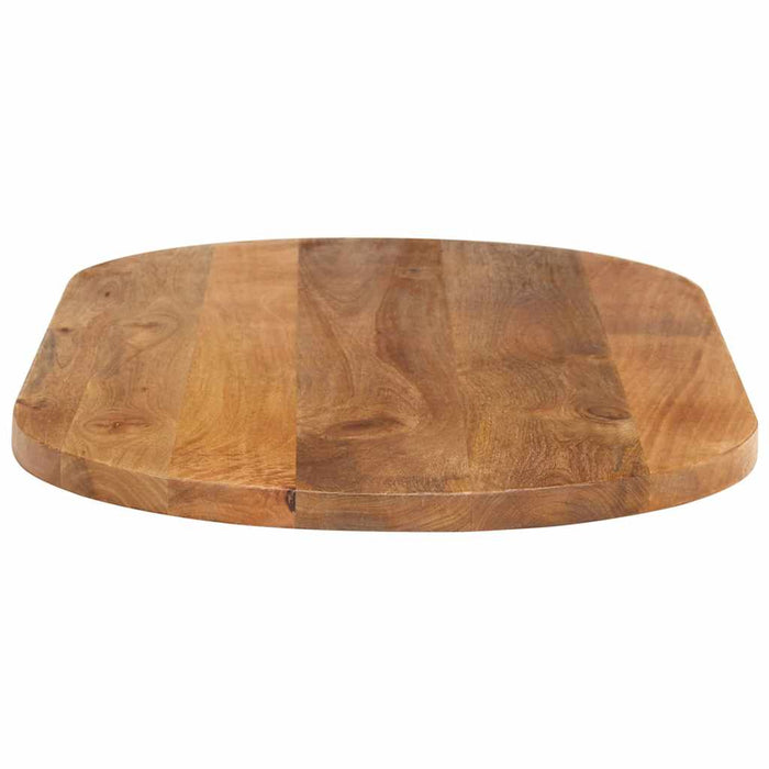 Blat de masă oval, 140x60x2,5 cm, lemn masiv de mango WALTI