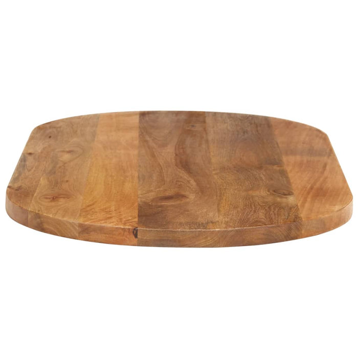 Blat de masă oval, 90x40x3,8 cm, lemn masiv de mango WALTI