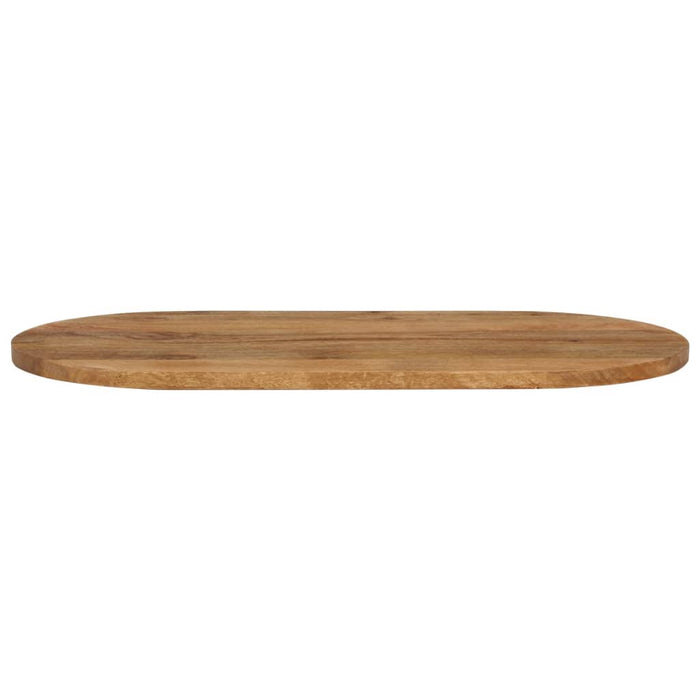 Blat de masă oval, 110x50x3,8 cm, lemn masiv de mango WALTI