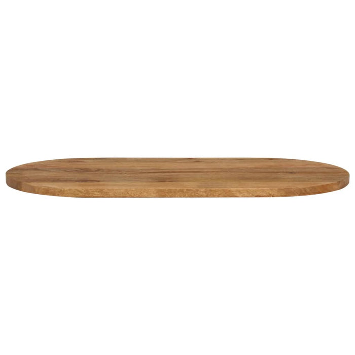 Blat de masă oval, 140x60x3,8 cm, lemn masiv de mango WALTI