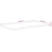 Blat de birou 80x50x2,5 cm dreptunghiular lemn masiv de acacia - WALTI WALTI