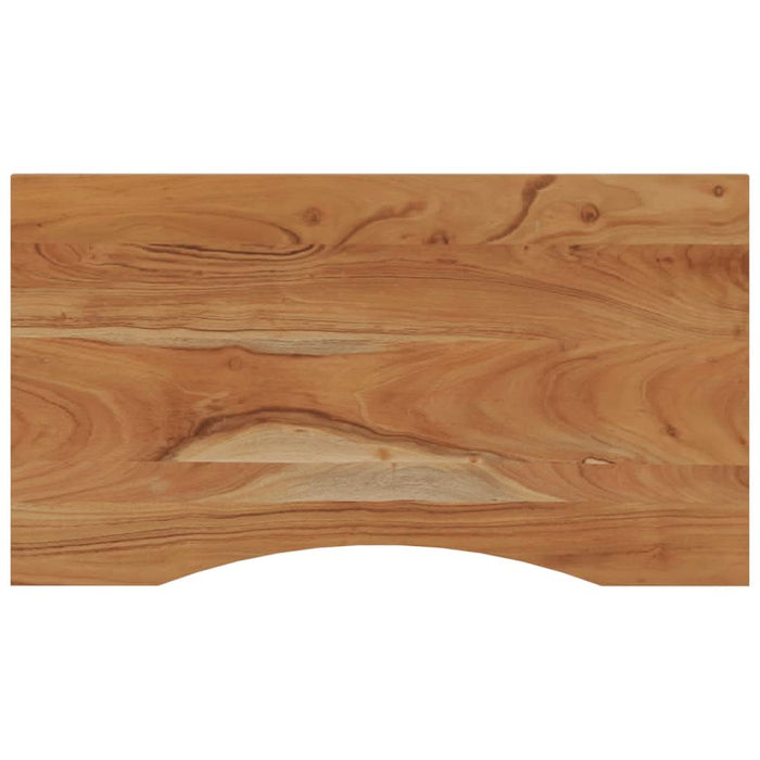 Blat de birou 100x50x2,5 cm dreptunghiular lemn masiv de acacia - WALTI WALTI