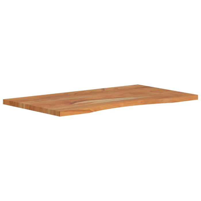 Blat de birou 100x50x2,5 cm dreptunghiular lemn masiv de acacia - WALTI WALTI