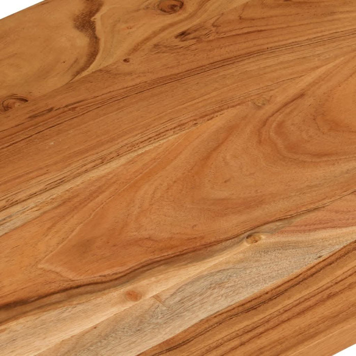 Blat de birou 100x50x2,5 cm dreptunghiular lemn masiv de acacia - WALTI WALTI