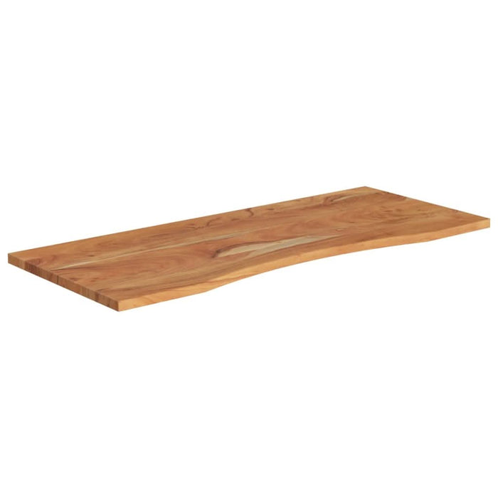 Blat de birou 110x50x2,5 cm dreptunghiular lemn masiv de acacia - WALTI WALTI
