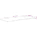 Blat de birou 110x50x2,5 cm dreptunghiular lemn masiv de acacia - WALTI WALTI